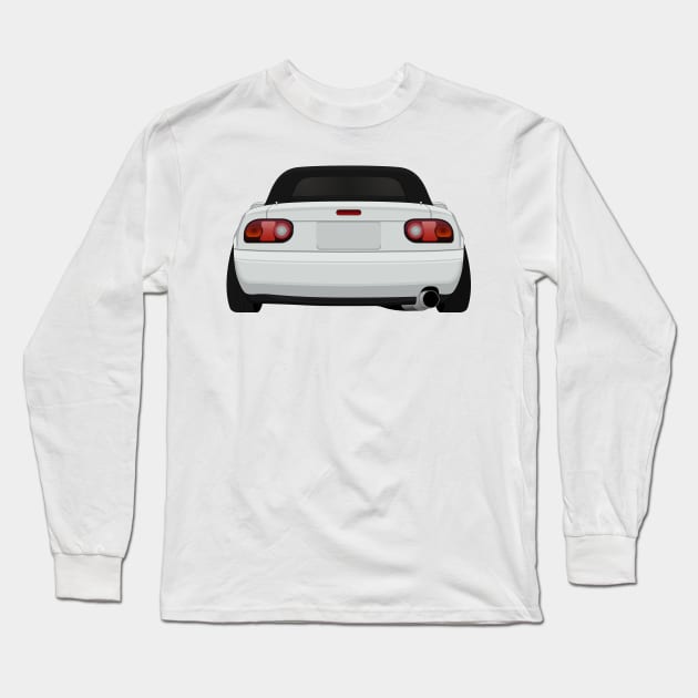 Miata rear Grey Long Sleeve T-Shirt by VENZ0LIC